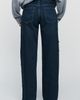 AG Jeans AG Adria Embellished Low Rise Wide Leg Jeans - 4