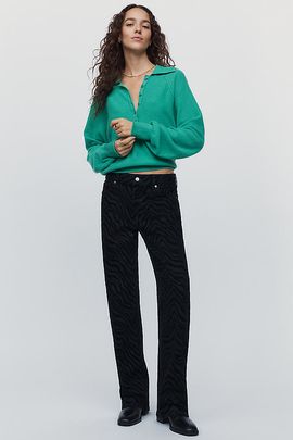 AG Jeans AG Billie High Rise Straight Leg Jeans