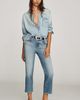 AG Jeans AG Brinley Crop High-Rise Straight Jeans - 1