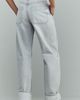 AG Jeans AG Cotton Mercer High-Rise Cuffed Tapered Jeans - 4