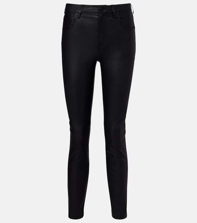 AG Jeans AG Jeans Mari leather straight pants