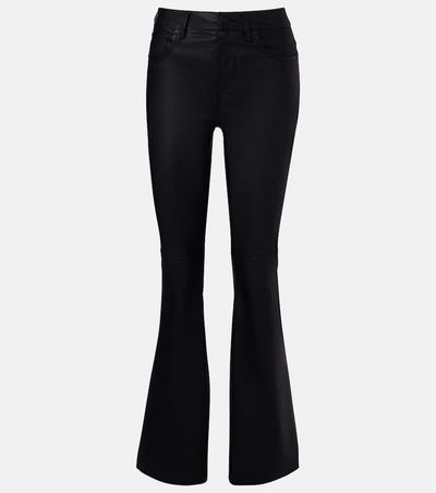 AG Jeans AG Jeans Sophie leather bootcut pants