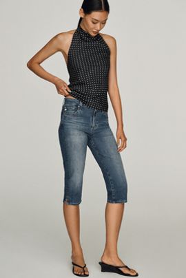 AG Jeans AG Maisie Mid-Rise Pedal Pusher Jeans