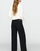 AG Jeans AG Saige Mid Rise Embroidered Wide Leg Jeans - 3