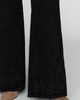 AG Jeans AG Saige Mid Rise Embroidered Wide Leg Jeans - 6