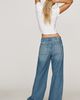 AG Jeans AG Stella Mid-Rise Wide-Leg Jeans - 4