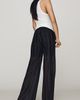AG Jeans Anna Mid-Rise Wide-Leg Trousers Pants - 4