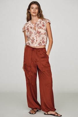AG Jeans Atwater Satin Pants