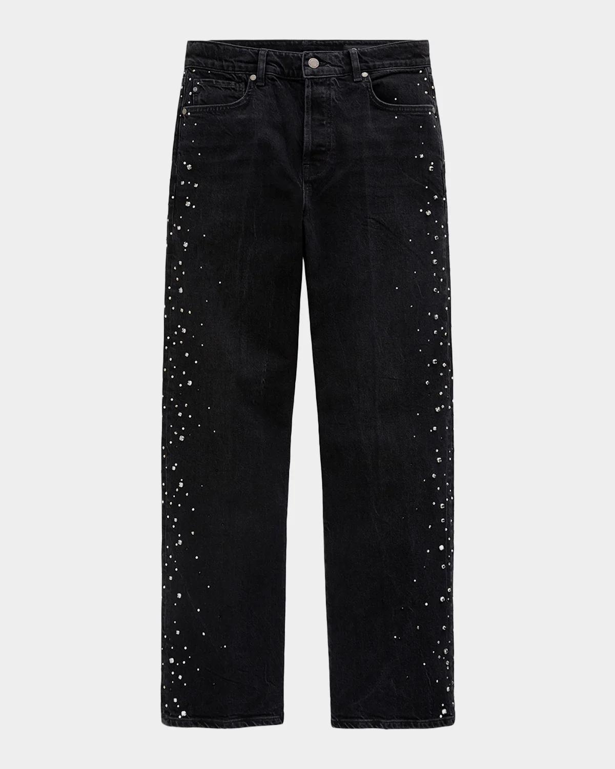 AG Jeans Billie Embellished Jeans