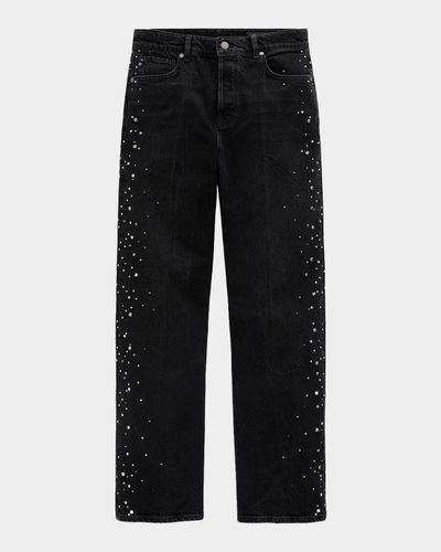 AG Jeans Billie Embellished Jeans