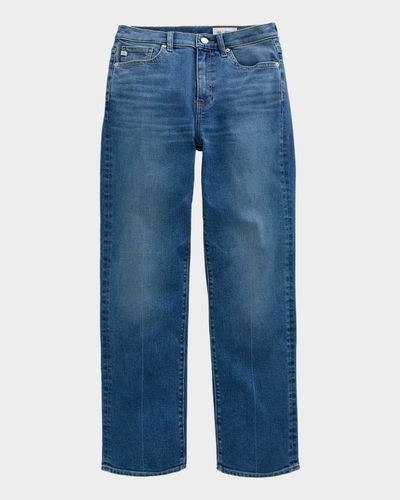 AG Jeans Brinley Straight-Leg Stretch Denim Jeans