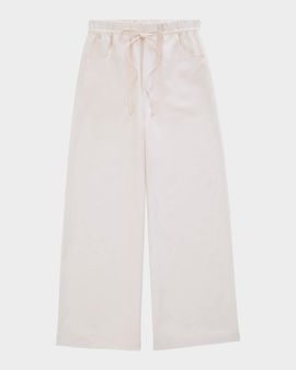 AG Jeans Century Silk-Blend Drawstring Pants