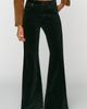 AG Jeans Georgie Velvet Mid Rise Flare Jeans - 2