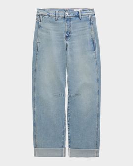 AG Jeans Mercer High-Rise Barrel-Leg Jeans