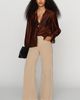 AG Jeans Saige Corduroy High Rise Wide Leg Jeans - 2
