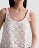 AG Jeans Women's Bianca Scalloped Cotton Crochet Tank - 5