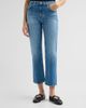 AG Jeans Women's Brinley Faded Wash Crop Jeans - 4