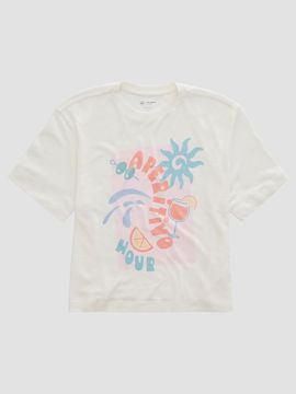 AG Jeans Women's Charli Graphic Crewneck T-Shirt