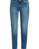 AG Jeans Women's Mari Whiskered High-Rise Straight-Leg Jeans - 6