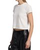 AG Jeans Women's Sadie Pointelle-Knit Cotton Top - 4