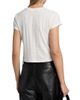 AG Jeans Women's Sadie Pointelle-Knit Cotton Top - 5