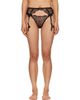 Agent Provocateur Agent Provocateur Black Lorna Lace Suspender Garter Belt - 1