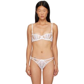 Agent Provocateur Agent Provocateur White Rozlyn Bra