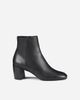 AGL AGL Lynn Bootie Heeled Leather Ankle Boot - 1