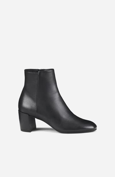AGL AGL Lynn Bootie Heeled Leather Ankle Boot