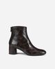 AGL AGL Olga Patent Leather Ankle Boot with Heel - 1