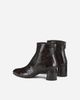 AGL AGL Olga Patent Leather Ankle Boot with Heel - 3