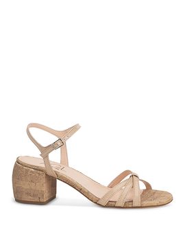Agl Agl Women's Patent Leather Block Heel Sandals