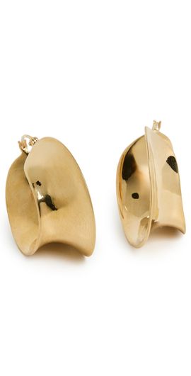 AGMES AGMES Laila Hoops Gold Vermeil One