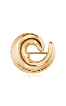 AGMES AGMES Nadia 18K Gold Vermeil Brooch