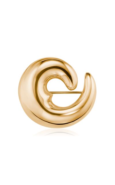 AGMES AGMES Nadia 18K Gold Vermeil Brooch