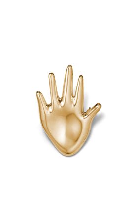 AGMES AGMES Small Dalí Gold Vermeil Brooch
