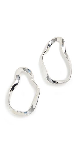AGMES AGMES Small Vera Earrings Sterling Silver One Size