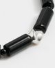 AGMES AGMES Vallen Bracelet Sterling Silver/Onyx One - 5