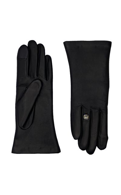 Agnelle Agnelle GemDetailed Leather Gloves
