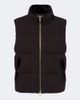 Agnona Agnona Cable-knit cashmere puffer vest - 1