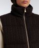 Agnona Agnona Cable-knit cashmere puffer vest - 3