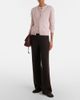 Agnona Agnona Cable-knit cashmere wide-leg pants - 2