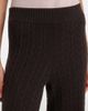 Agnona Agnona Cable-knit cashmere wide-leg pants - 3