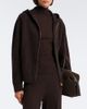 Agnona Agnona Cable-knit cashmere zip-up hoodie - 2