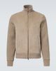 Agnona Agnona Cashmere and suede bomber jacket - 1