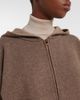 Agnona Agnona Cashmere, wool, and silk hoodie - 3