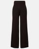 Agnona Agnona Cashmere, wool, and silk wide-leg pants - 1