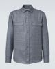 Agnona Agnona Checked wool, silk, and linen shirt - 1