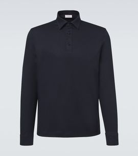 Agnona Agnona Cotton and silk polo shirt