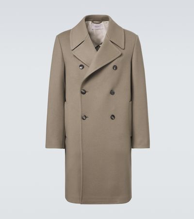 Agnona Agnona Double-breasted cashmere coat